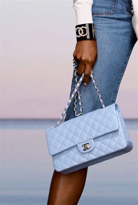 blue chanel bag|chanel blue bag 2021.